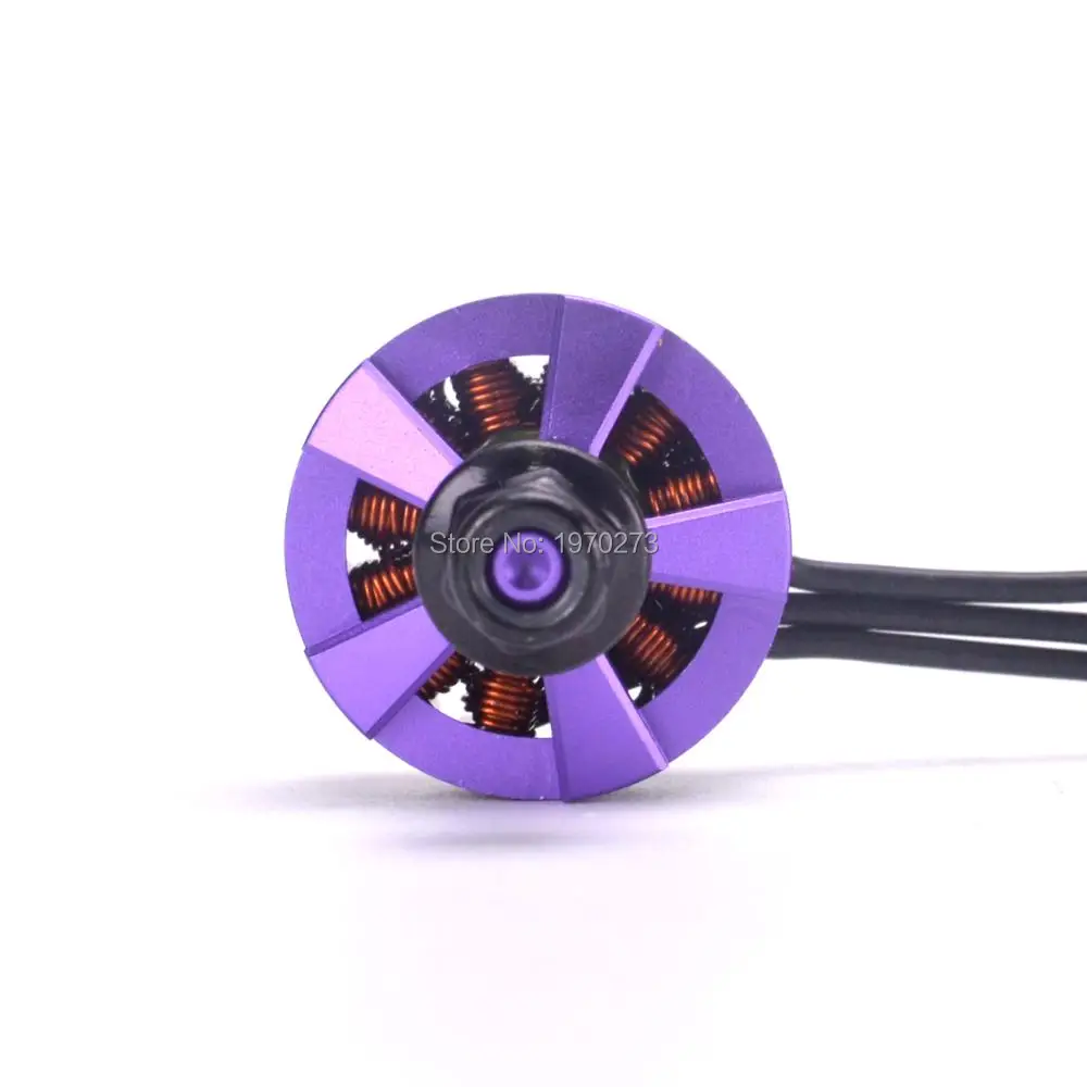 Фиолетовый бесщеточный двигатель 2205 2300KV 3 4S CW CCW для детской модели 220 250 Wizard X220 X220S
