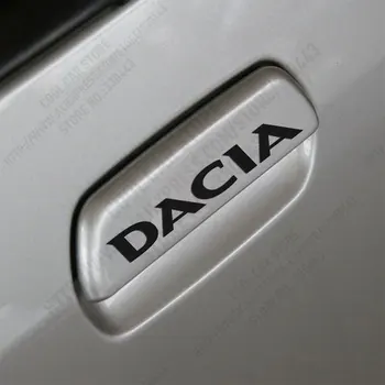 

4 Pieces Customization Sports Handle Stickers Decal Car-Styling For renault dacia duster logan sandero lodgy car accessories