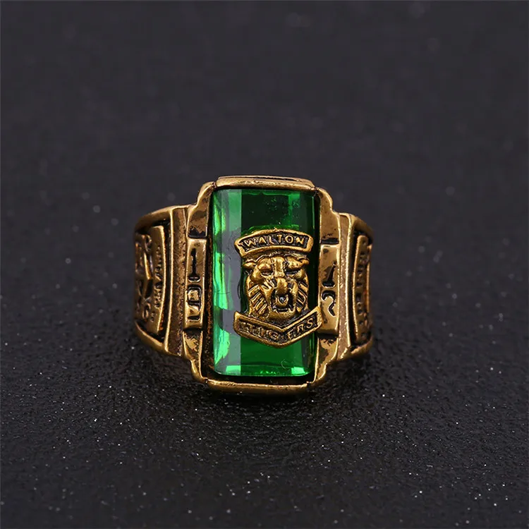 

Vintage Gold 1973 Walton Tiger Ring Punk Jewelry for Men Male 4 Colors