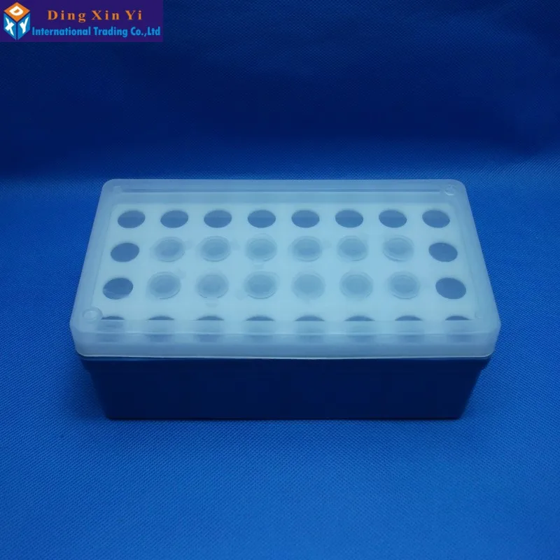5ML/32vents Centrifuge Tubes stand box + 32PCS 5ML centrifuge tubes