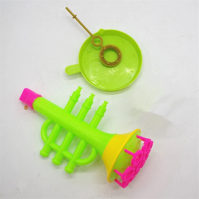 1PC 15cm Soap Bubble Multi Music Bubble Gun Style Concentrate Stick No liquild Sax Kid Gazillion Bubbles bar blowing