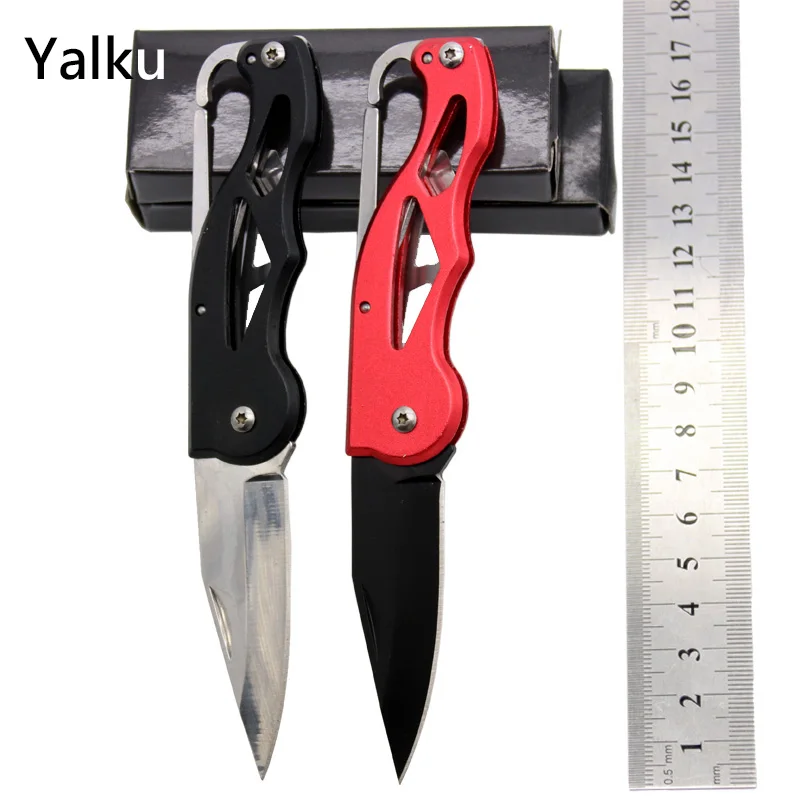 

Yalku Outdoors Folding Knife Steel Blade Handle Tactical Pocket Survival Knives Huntting Fishing Tool Hunting Camping Knife