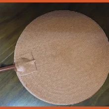 24 В Силиконовые riscaldatore rotondo 300 мм Силиконовые грелки группа нагреватель силиконовый stampante 3d 3M клей elextric heater flim