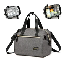 Термосумки для хранения детского питания, сумка для ланча, модная многофункциональная термоизоляционная растворимый пакет, сумка для кормления молока, пакет для льда