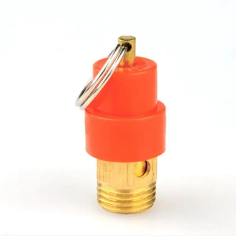 1/8" BSP Male Thread 0.8 MPa Brass Air Compressor Safety Relief Valve Pressure Switch Pop off