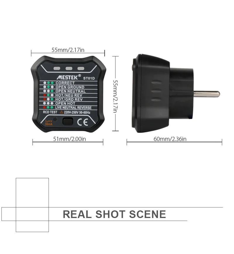 MESTEK Цифровой вольтметр розетка тест er зарядное устройство Доктор детектор Тест er 220 v-250 v с RCD GFCI тест электричество диагностический тест er
