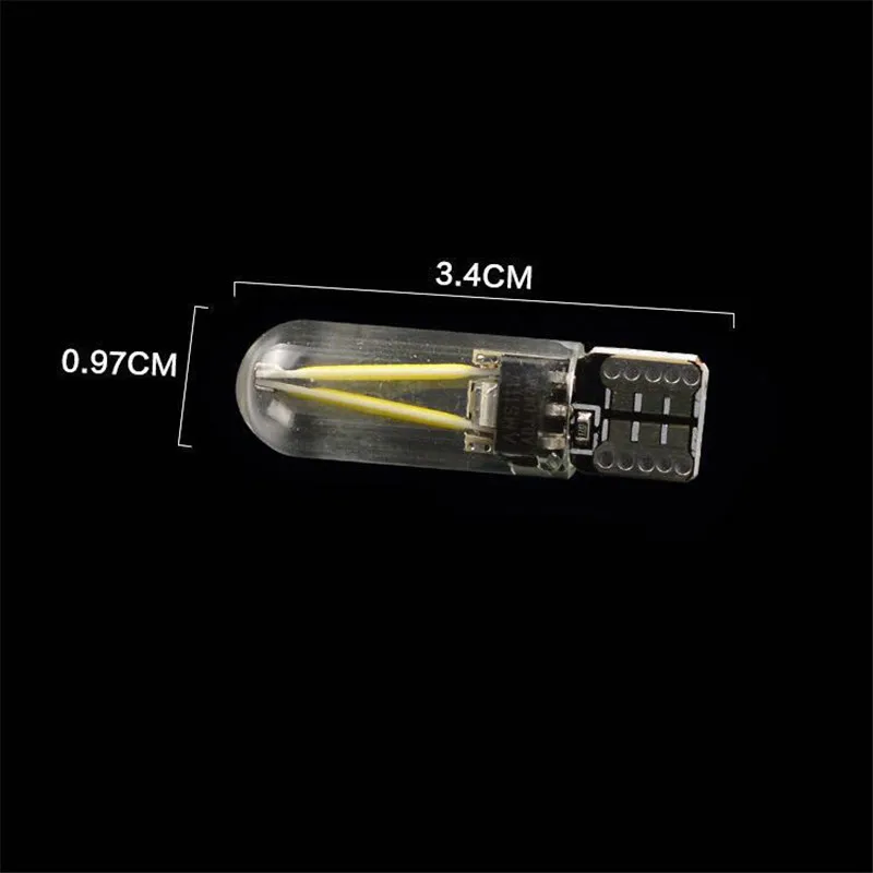 1 шт. Новый/автомобиль T10 LED ширина лампы cob нити постоянного тока бесступенчатое