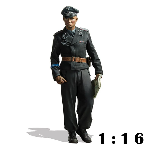 

Assembly Unpainted Scale 1/16 120mm German army Panzer soldier 120mm figure Historical WWII Resin Model Miniature Kit