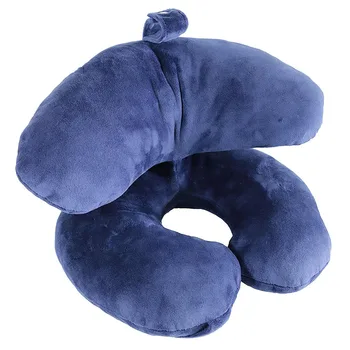 

Airplane Travel Pillow Comfortable Car Train Office School Sleep Nap Head Neck Rest Soft Pillows TB Sale