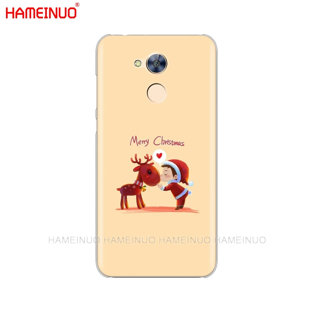 HAMEINUO Merry Christmas Санта Клаус Олень год чехол для телефона huawei Honor 10 V10 4A 5A 6A 7A 6C 6X7X8 9 LITE - Цвет: 43193