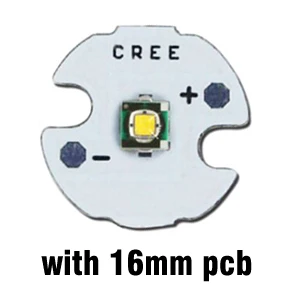 With 16mm PCB 1 шт. CREE XPE XP-E R3 3 Вт высокомощный светодиодный 3535 SMD светодиодный красный синий зеленый желтый УФ IR850nm розовый, ледяной голубой для DIY - Испускаемый цвет: With 16mm PCB