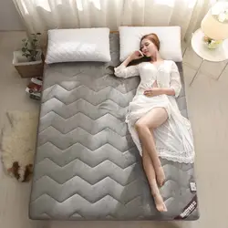 Удобные и теплые матрас фланель дышащая кровать коврик студенческого общежития односпальный матрас двуспальная кровать
