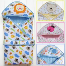 Y133 для новорожденных Весна и Осень Теплый удлиненный сзади Детские holding спальный мешок в виде пальто для маленьких девочек и мальчиков одеяло 85*85 см