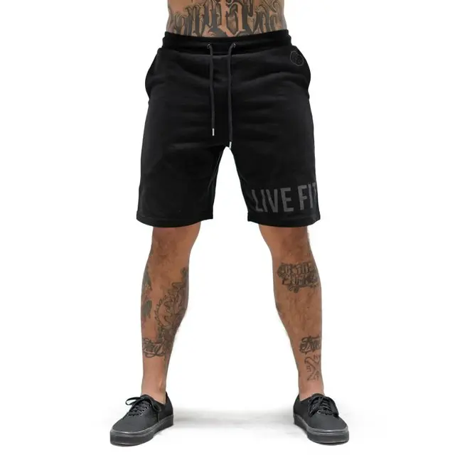 

2019 New Men summer Loose cotton shorts Running jogging sports Gym Fitness Sweatpants male workout Man short pants