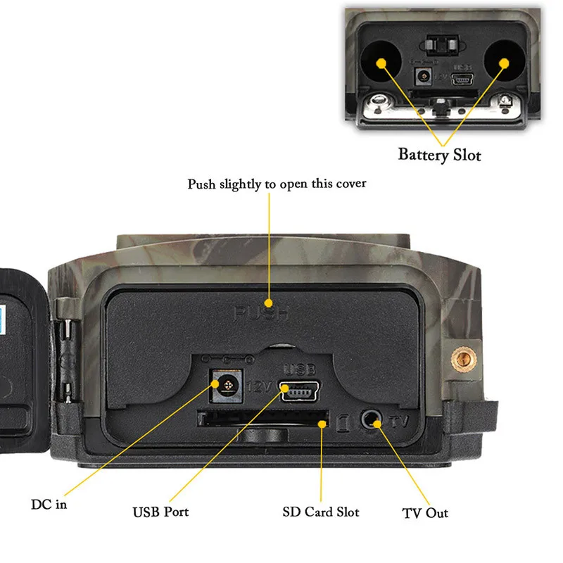 Skatolly охотничья камера фото ловушки S680M 940NM 12MP HD 1080P Trail камера MMS GPRS SMTP GSM ночное видение дикая природа Скаут chasse