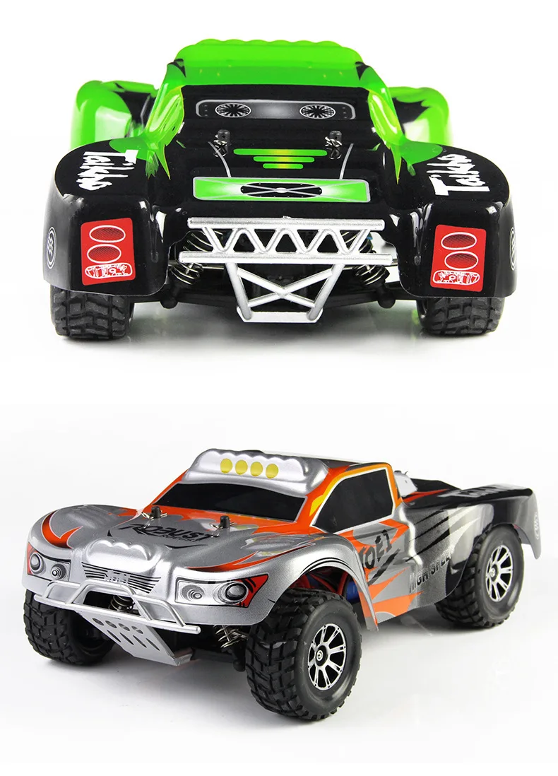 Yukala WLtoys A969 1/18 4WD радио Светодиодный светильник с дистанционным управлением RC грузовик 50 км/ч