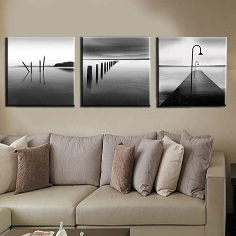 Online kaufen groÃhandel white grey painting aus china white grey ...