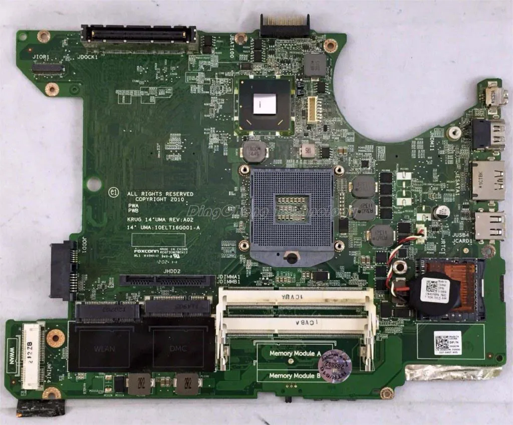 

Laptop Motherboard For Dell Latitude E5420 CN-006X7M 006X7M 06X7M HM65 DDR3 integrated graphics card 100% tested fully