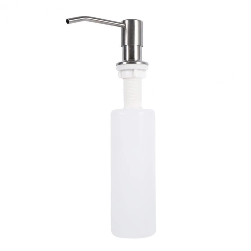

Soap Dispenser Detergent Countertops 300ml Multipurpose Kitchen Portable Bathroom Practical Stainless Steel Tools Lotion Sink