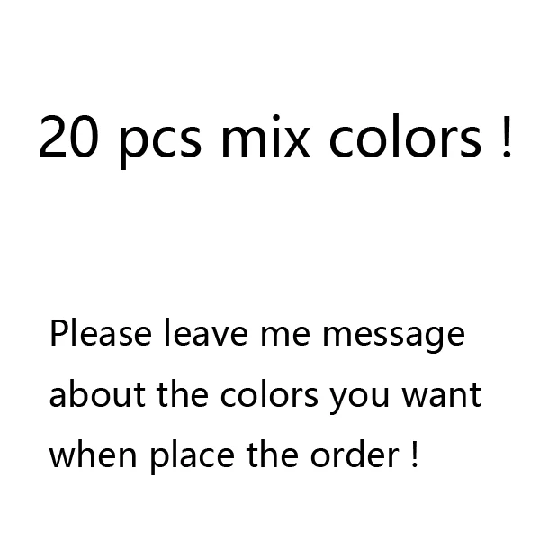 20 шт./лот искусственный шелк маленький женский модный шарф мешок для волос ручка Украшение галстук многофункциональные ленты - Цвет: 20 pcs mix colors