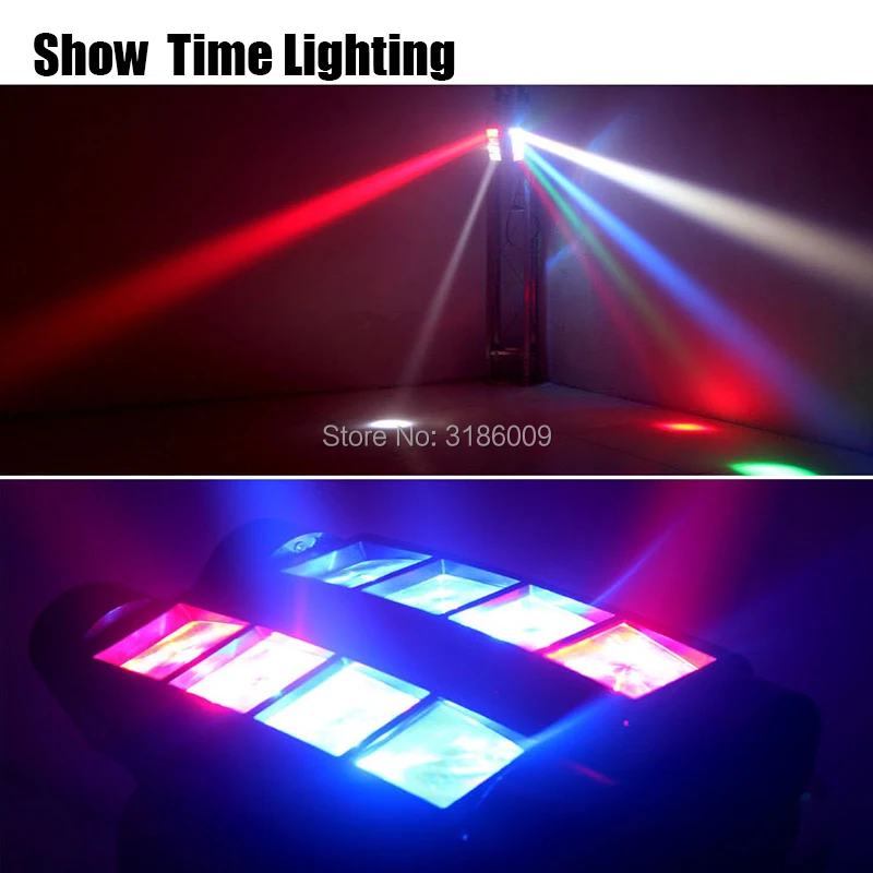 

good effect Disco led dj light use for party KTV bar led beam spider moving head light show home entertainment dance
