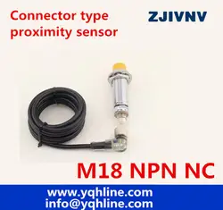 Best качества CE 2 года гарантии Тип разъема Бесконтактный индукционный датчик M18 NPN NC DC Индуктивный с вилкой