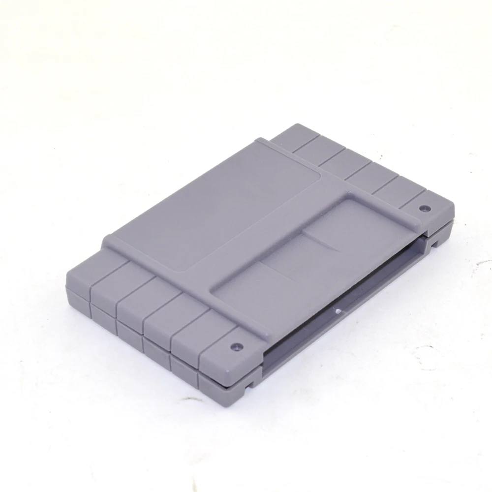

100PCS High quality US Version Game Cartridge Plastic Shell 16 bit card Housing case NTSC with screws for SNES/S FC