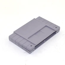 100PCS High quality US Version Game Cartridge Plastic Shell 16 bit card Housing case NTSC with screws for SNES/S FC the newest snes 16 bit game console ntsc version and pal version