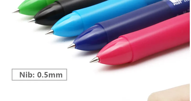 Пилоты стираемые гелевые ручки многофункциональные стираемые цветные гелевые чернила ручка школьные офисные канцелярские принадлежности студенческие чернила Шариковая ручка