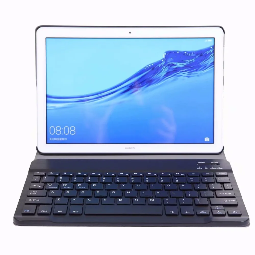 Чехол для huawei MediaPad T5 10 AGS2-W09 AGS2-L09 AGS2-L03 10,1 ''ультра тонкий съемный Беспроводной Bluetooth клавиатура чехол+ подарок