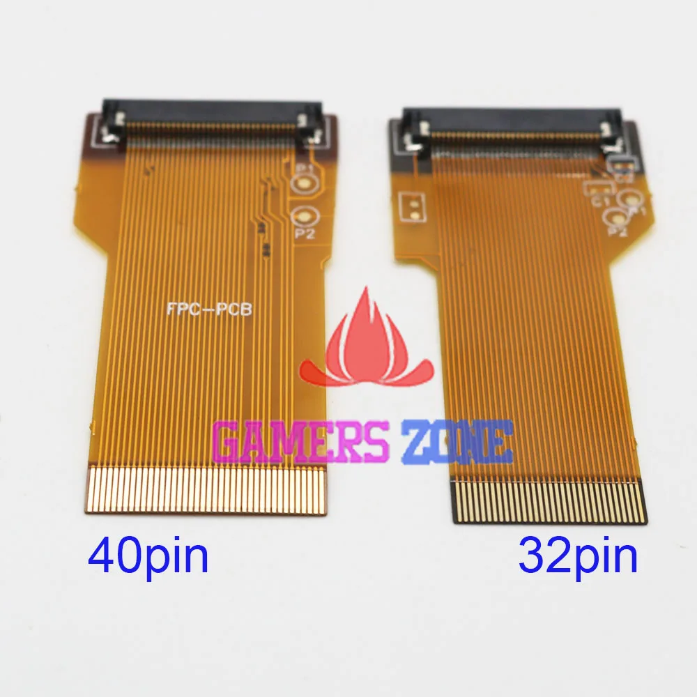 

For Game Boy Advance GBA Ribbon Cable 40 Pin AGS 101 Backlit Adapter Screen Mod