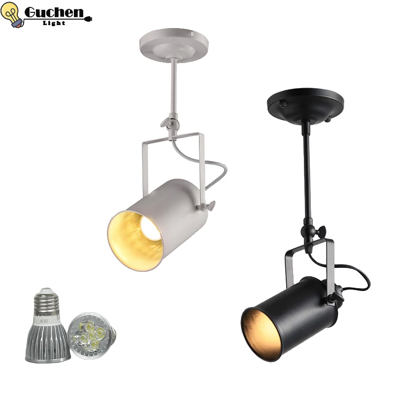 Us 15 75 37 Off Led Spotlights American Vintage Loft Pendant Light Iron Lamp E27 Spotlight Mercantile Lighting For Bar Cafe Window In Us 15 75 37 Off Led Spotlights American Vintage Loft Pendant Light Iron Lamp E27 Spotlight Mercantile Lighting For Bar Cafe Window In