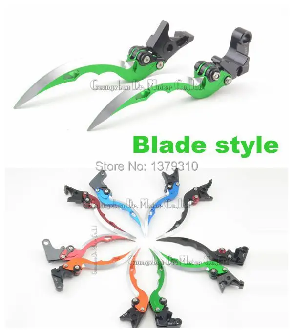

CNC Blade handlebar lever motorcycle Brake Clutch Levers for KAWASAKI ZXR400 ZX1100 / ZX-11 ZRX1100 / 1200 ZX12R 2005 2006 2007