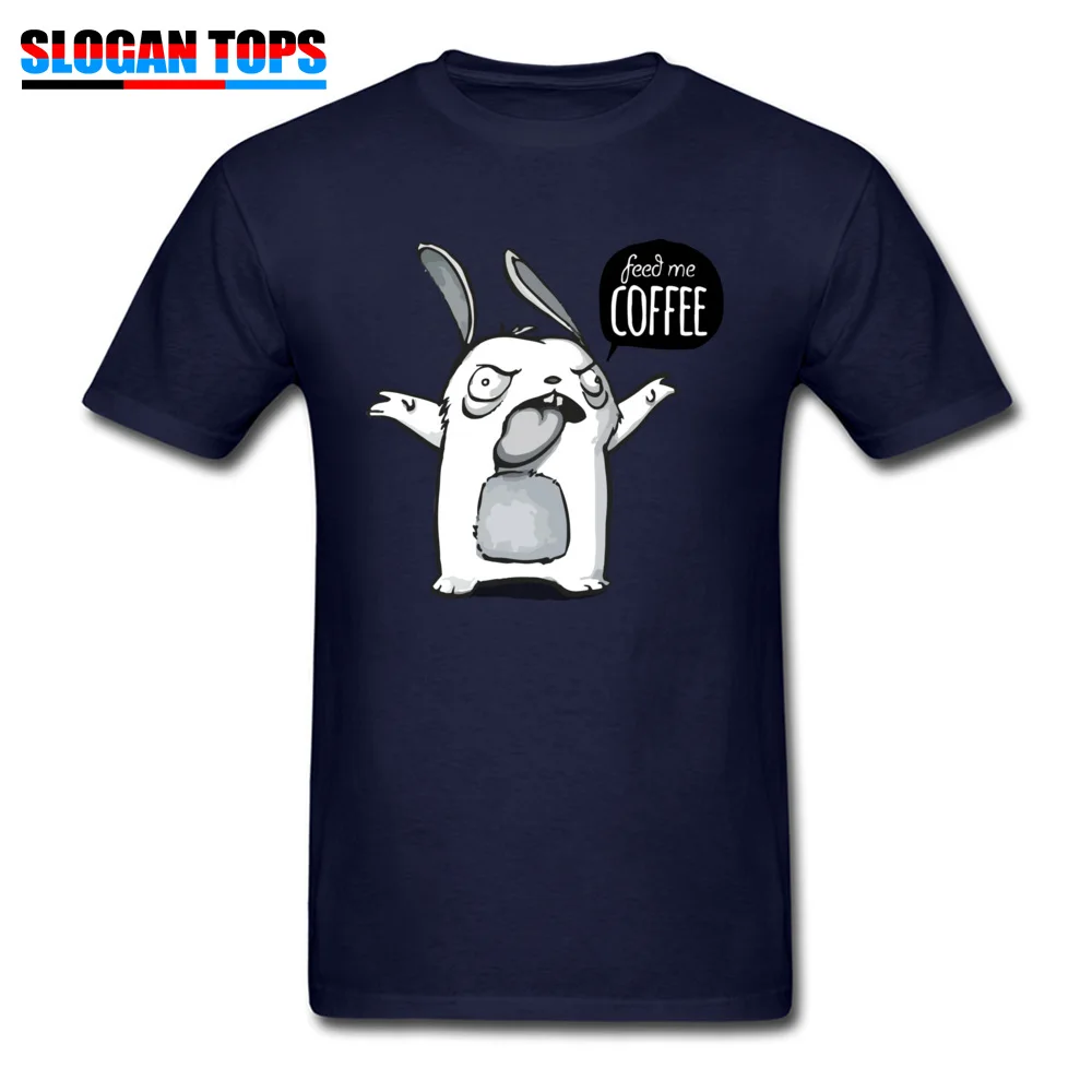 Crew Neck feed me coffee 100% Cotton Men's T-Shirt Casual Short Sleeve T Shirt New Coming Leisure T Shirts Free Shipping feed me coffee navy