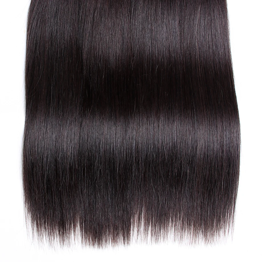 Limited Clover Leaf бразильский Прямо Девы необработанные человеческие 4 Связки Cabelo Tissage