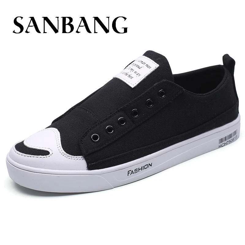 Summer New Opening Laugh Canvas Men Shoes Korean Students