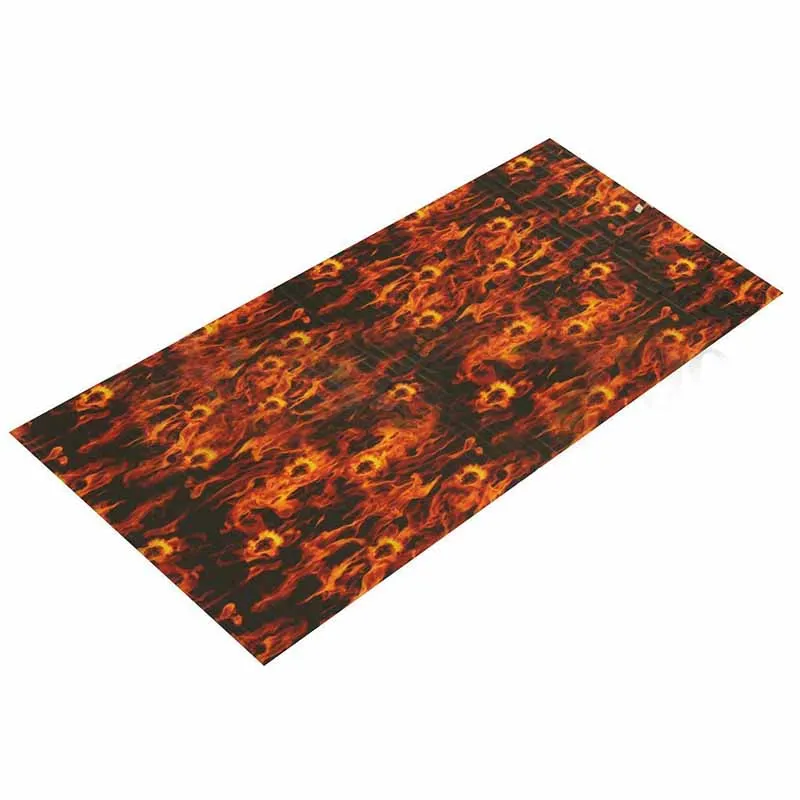 1PC 0.5 x 1m PVA Dipping Skulls Hydrographics Water Transfer Printing Flaming Film