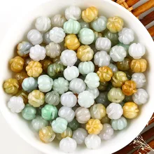 100 шт. Китайский Природный Класс Jade(жадеит) Каждая собака имеет свой Day.12* 3-4 мм