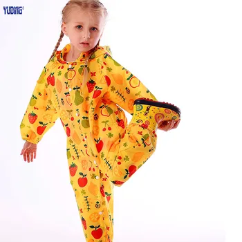 

Yuding Children Raincoat Jacket Children Rain Coat Waterproof Rain Cover