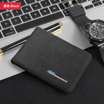 

Leather Bank Credit ID Card Holder Men Card Package Holder For SUBARU Forester Outback Impreza Legacy XV trezia Mercedes Mustang