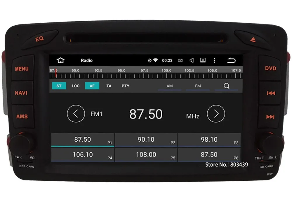 Sale 7" Android 7.1 Car DVD Multimedia player radio Stereo for Benz W203 S203 C180 C200 C220 C230 C240 C270 C280 C300 C320 C350 C32 38