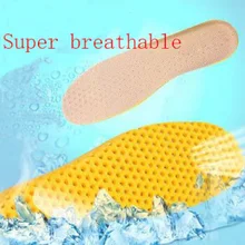 Новые летние сотовые сетчатые движения подошвенный fasciitis стельки пот поглощающий амортизатор унисекс ортопедические