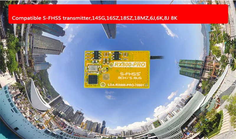 RX800 PRO 2.4GFUTABA S-FHSSSBUS SF800 FM800 (2)