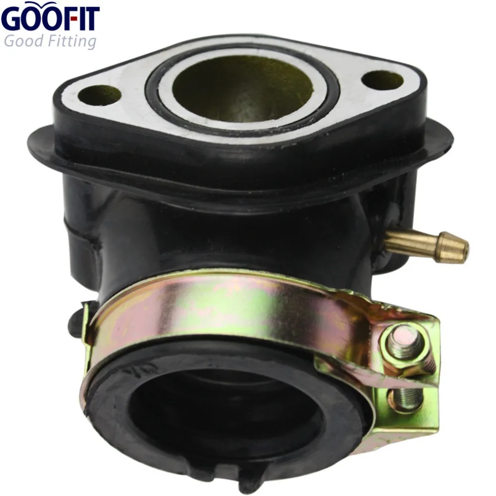 Труба впускного коллектора GOOFIT для GY6 125 куб. См 150 скутер багги P091 013|intake manifold pipe|gy6