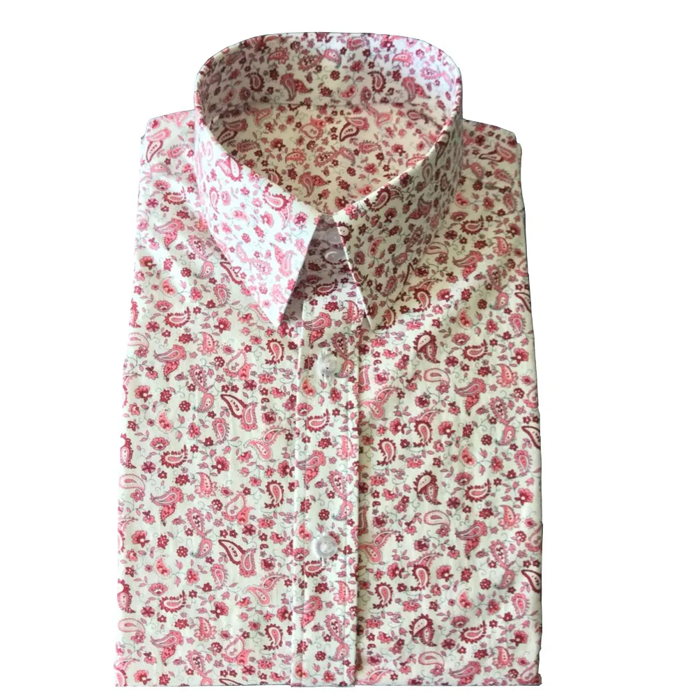 Prix Hommes Paisley Robe Chemises Motif Shirt Custom Made Hommes Floral Robe Chemise, Noir Violet Rouge Paisley Chemise À Motifs