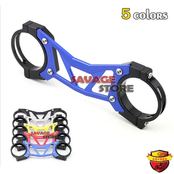 

For HONDA CTX700 CTX700N CB650F CBR650F 2014-2015 Blue Motorcycle CNC BALANCE SHOCK FRONT FORK BRACE