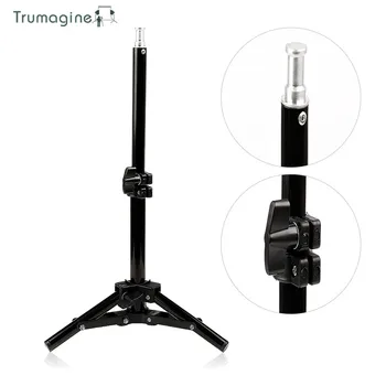 

42CM/1.4ft Light Stand Tripod With flat Screw Head For Photo Studio Desktop Light Lamp Stand Video Lamp Holder