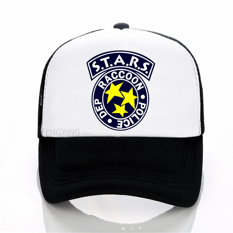 

S.T.A.R.S Mesh Baseball Cap Fashion Summer Snapback Camouflage Hat Cap For Men & Women Leisure Cap
