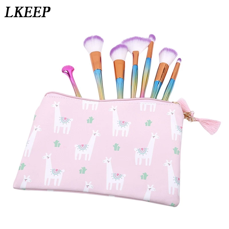 New Women Portable Cute Alpaca Multifunction Beauty Travel Cosmetic Bag Organizer Case Makeup Make up Wash Pouch Toiletry Bag New Women Portable Cute Alpaca Multifunction Beauty Travel Cosmetic Bag Organizer Case Makeup Make up Wash Pouch Toiletry Bag