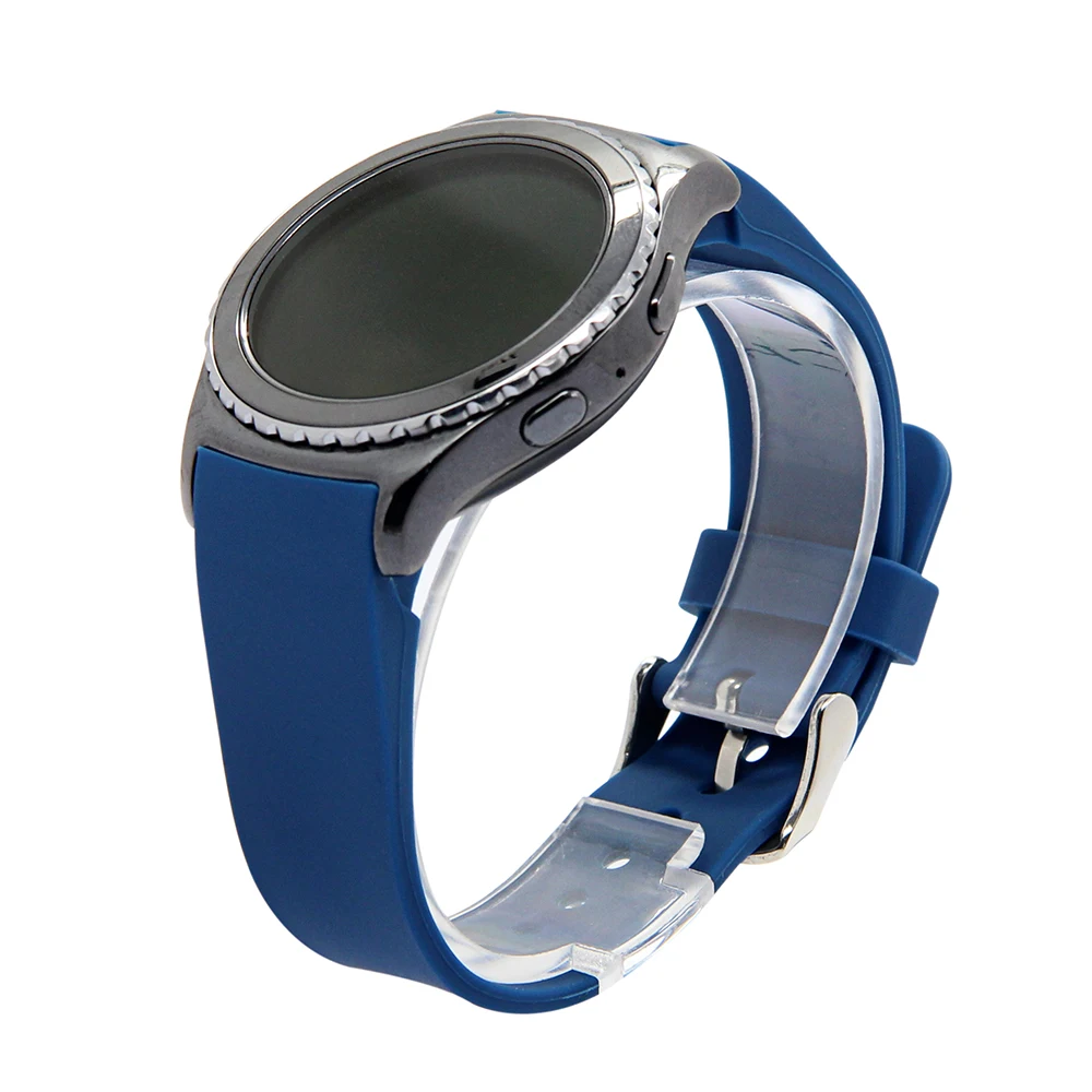 V MORO Silicon Watchbands Replacement Strap For Samsung Gear S2 Bands SM R732 Smart Watch